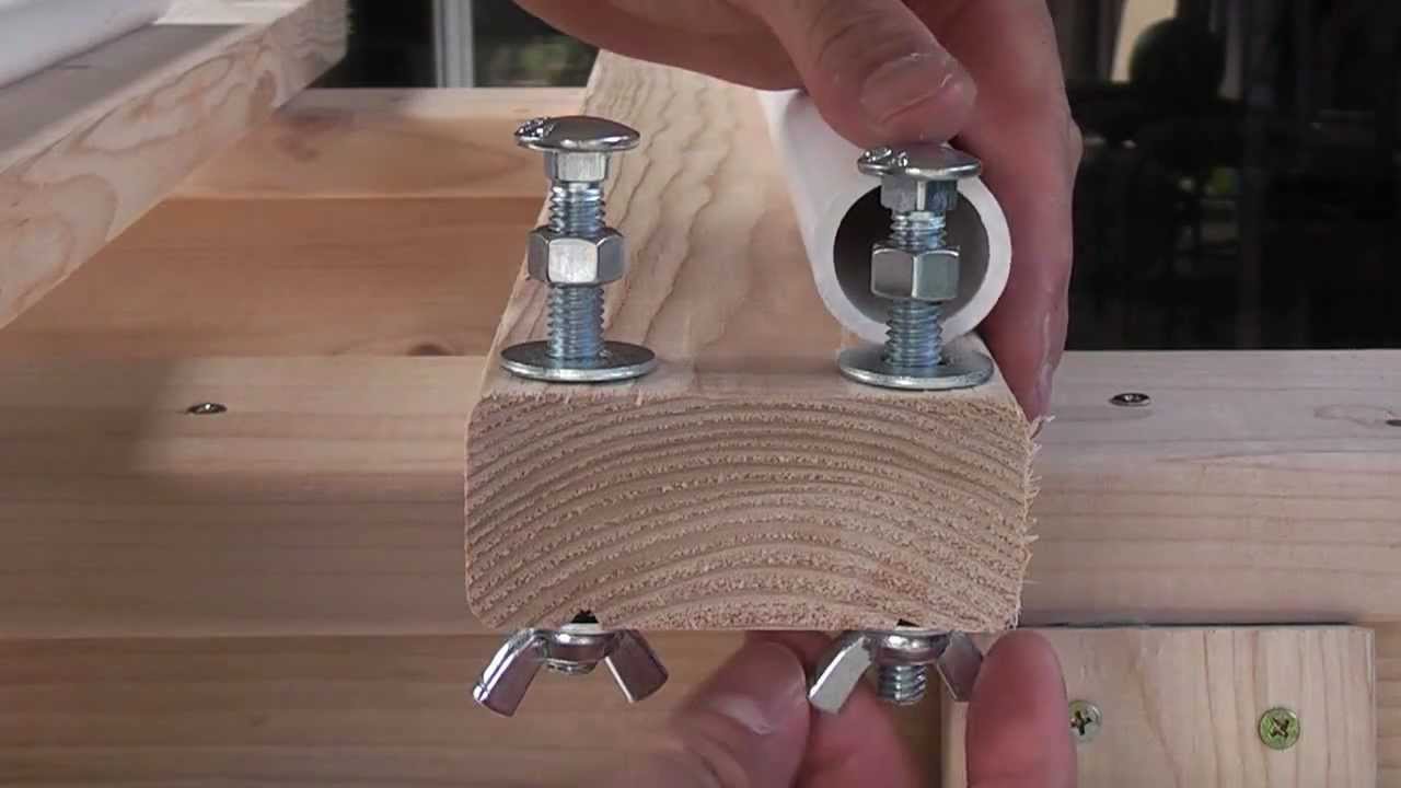 Making an Adjustable Flattening Jig for PVC Bows