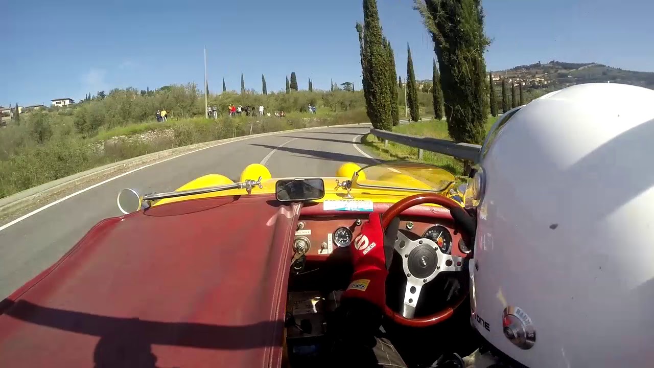 ANSELMO EROS | AUSTIN HEALEY LENHAM SPRITE | CAMUCIA - CORTONA 2018 | ONBOARD GARA