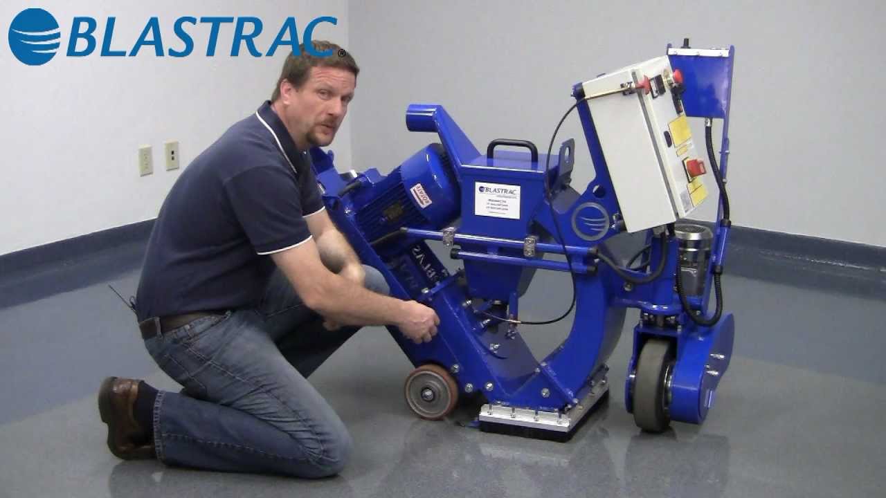 Blastrac 1-10DPS75 shot blaster information video