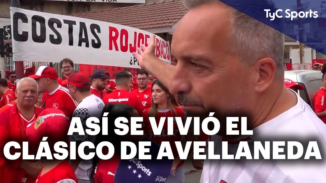 INDEPENDIENTE 1-1 RACING - AS&Iacute; VIVIERON LOS HINCHAS EL CL&Aacute;SICO DE AVELLANEDA