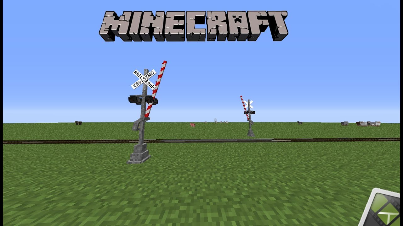 Cómo Hacer Un Paso A Nivel Con Barreras En Minecraft | BarrierSimulator