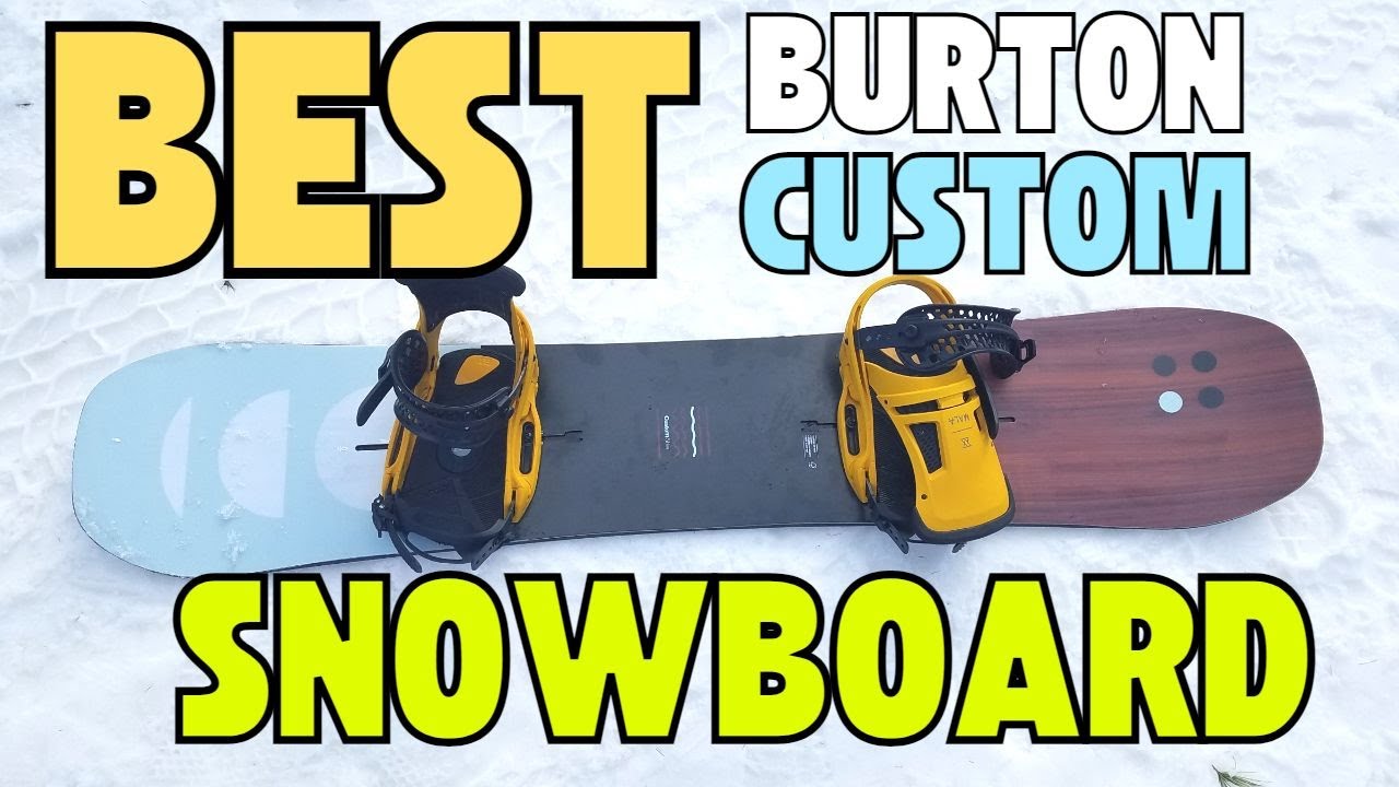 Great Snowboard for All-around Riding || Burton Custom Snowboard Review