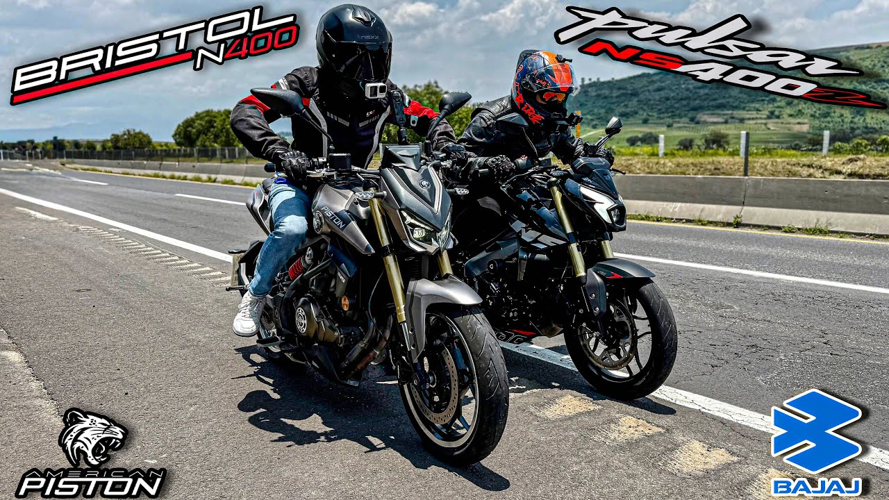 ¡Bristol N400 vs Pulsar NS 400z!|Carrera|¡ESTO FUE BRUTAAAL!😱🤯😳