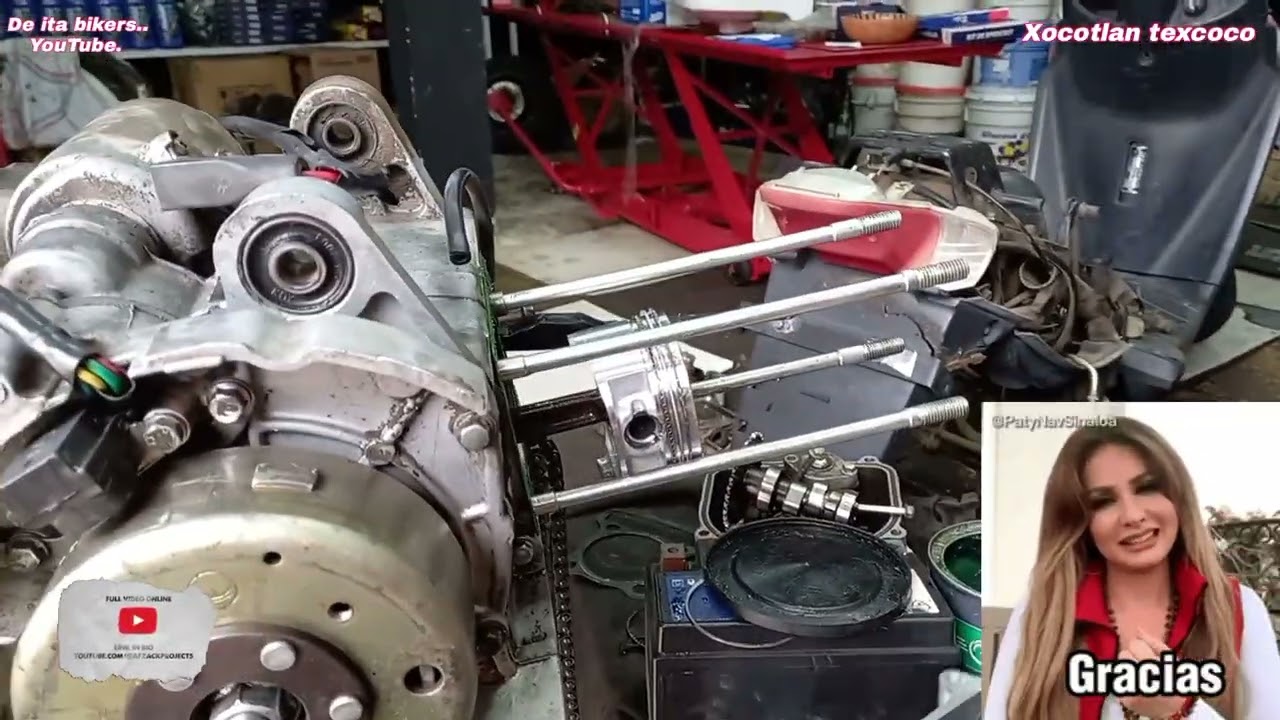 ws 175 como armar cilindro piston anillos y cabeza.  video final. 👁 👁 ojo.