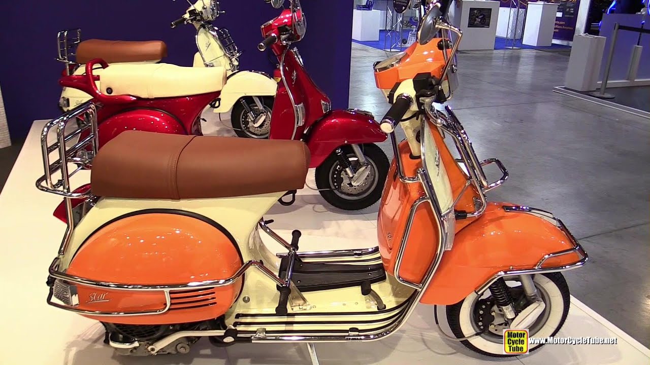 2015 LML Star 125 4T Scooter - Walkaround - 2014 EICMA Milan Motorcycle Exhibition