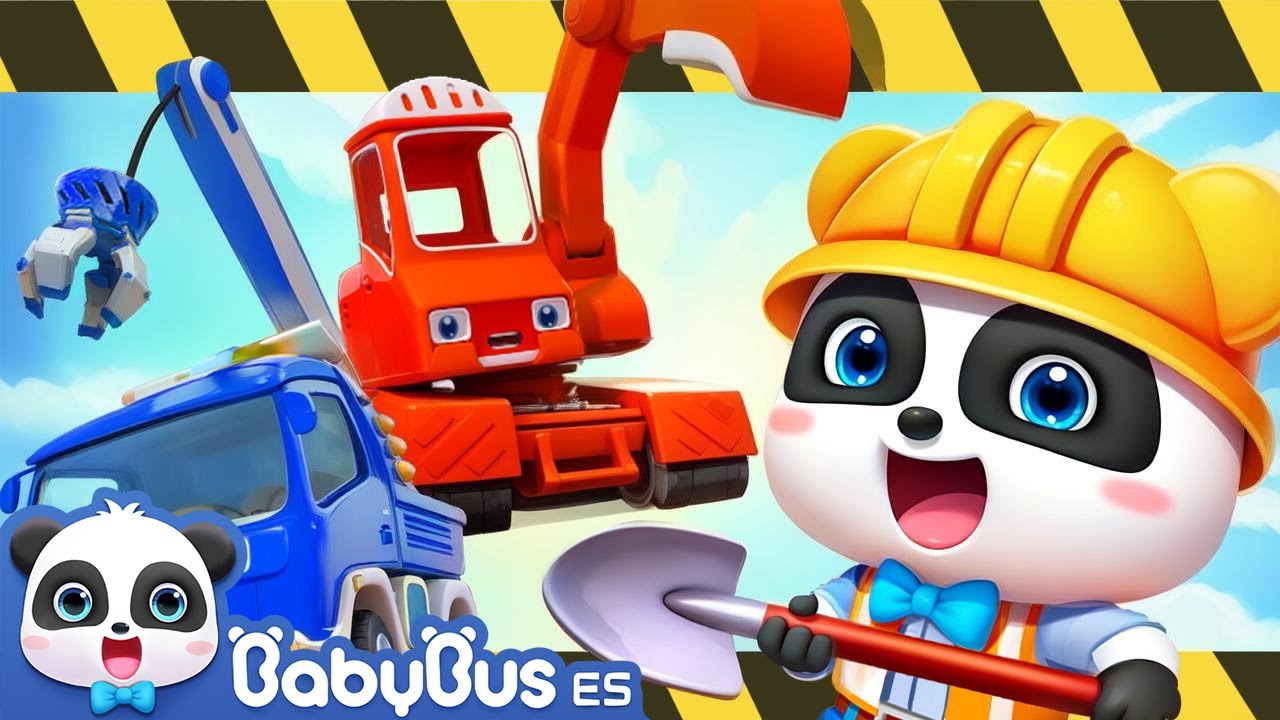 Transformaci&oacute;n a Camiones de Construcci&oacute;n | Videos para Ni&ntilde;os | BabyBus en Espa&ntilde;ol
