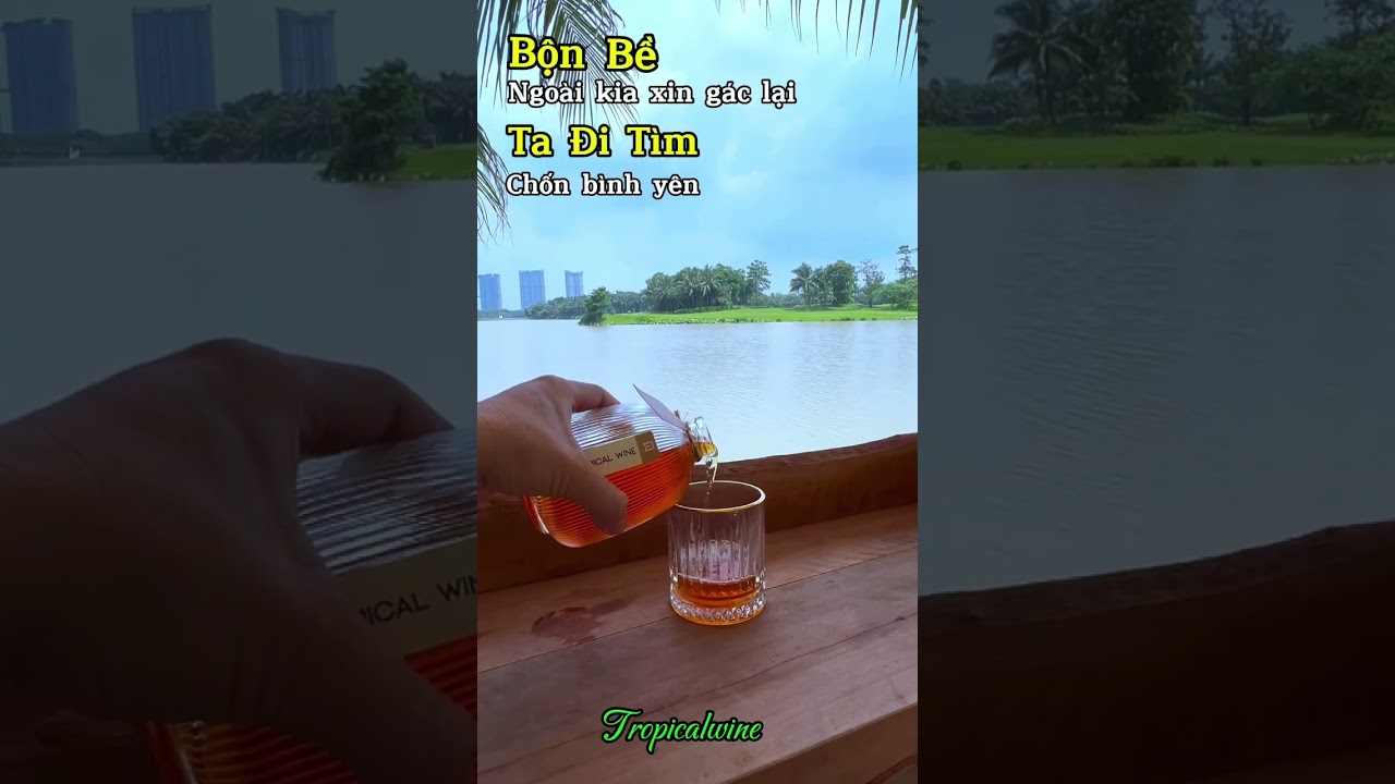 Chill c&ugrave;ng Tropical wine
