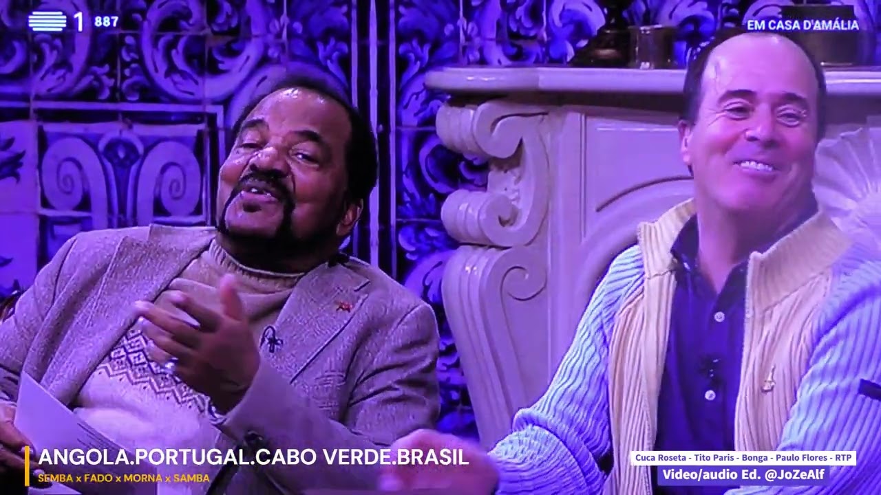 JUNTOS... ÁFRICA PORTUGAL [Ep7] Cuca Roseta, Tito Paris, Bonga, Paulo Flores e...