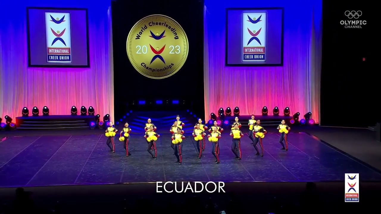 TEAM ECUADOR POMS 2023 / ICU World Cheerleading Championships 2023