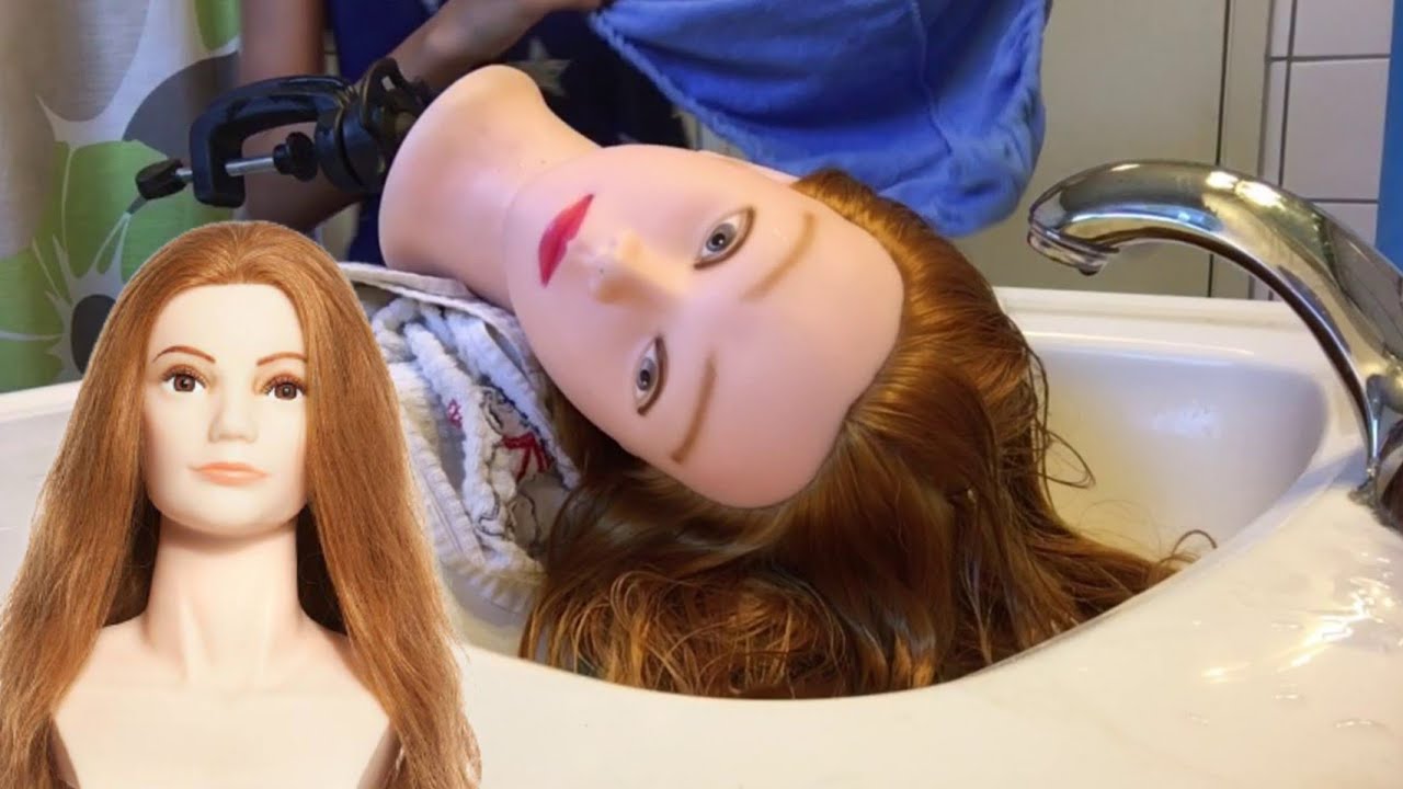 The best way to wash a mannequins hair!!