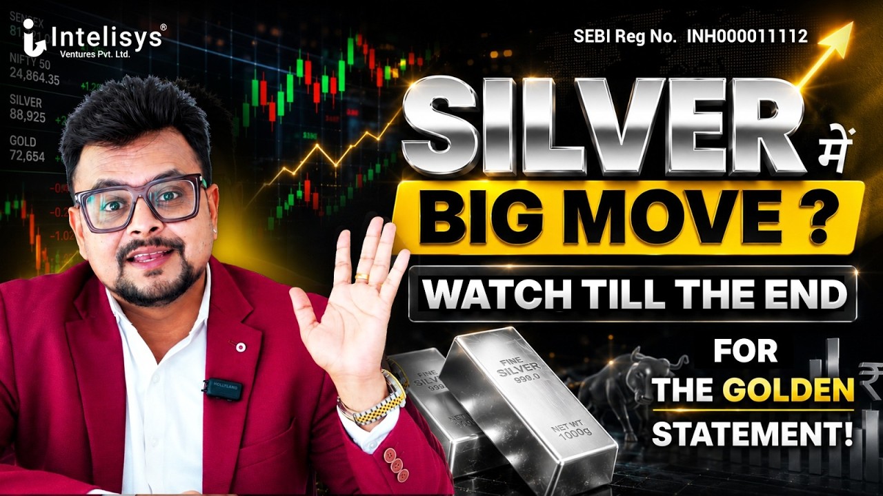 Big Move in Silver? Watch Till End for the Golden Statement! | Commodity Market by Amit Jain |