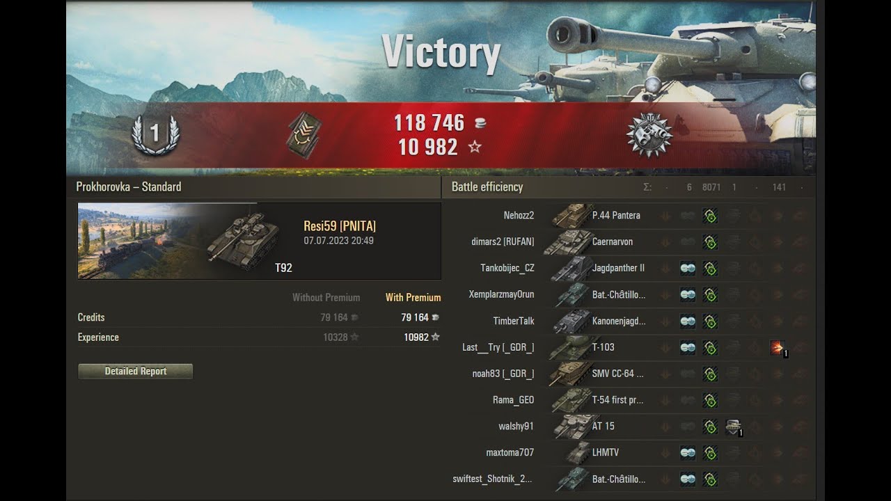 World of Tanks-T92 Assist 8000