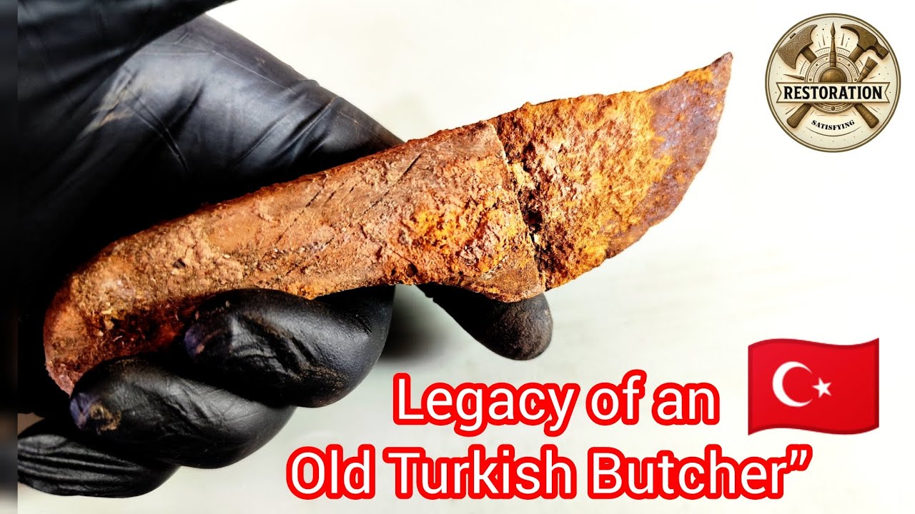 Restoring a Turkish Butcher&rsquo;s Knife. A relic from Atat&uuml;rk&rsquo;s era.