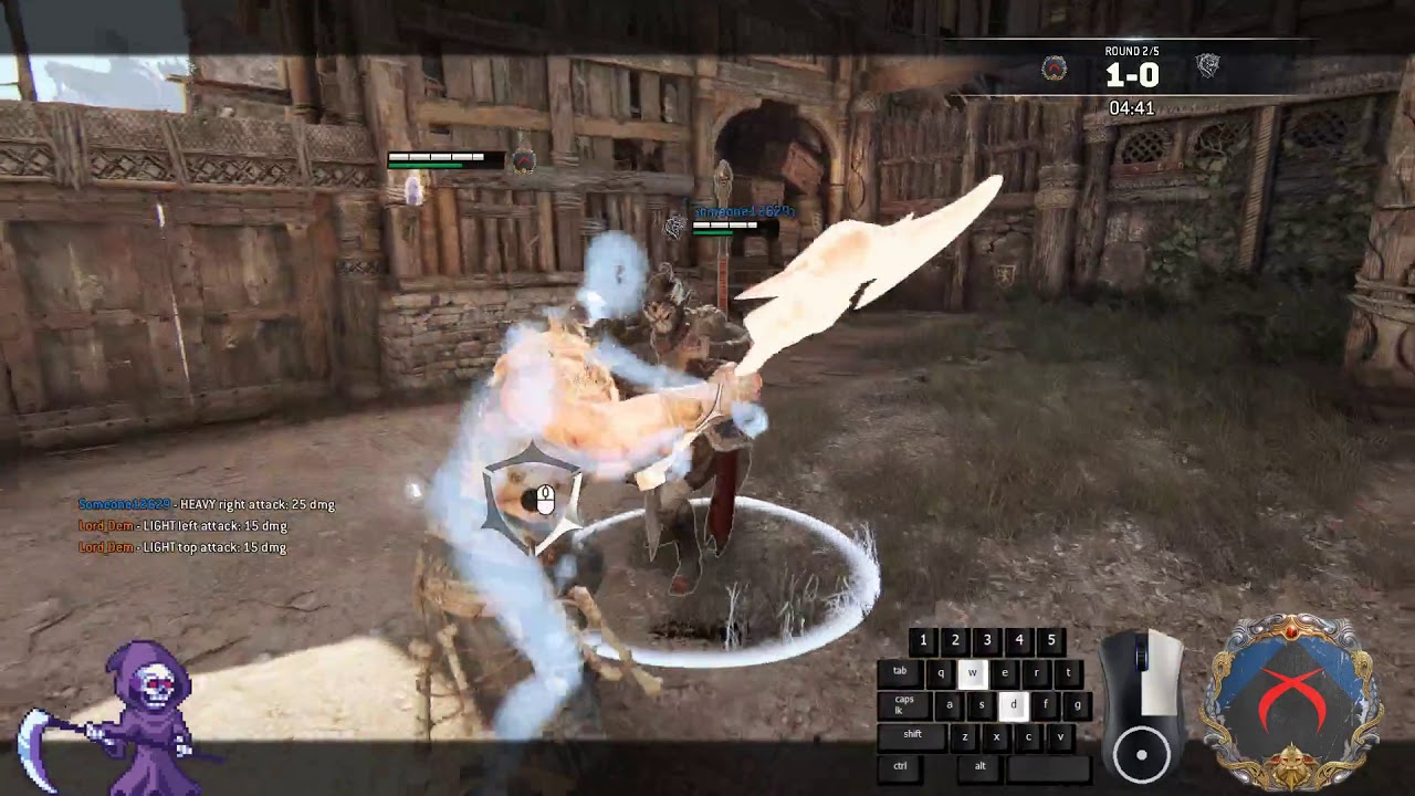 For Honor - Lord_Dem Raider vs Shaolin Duel