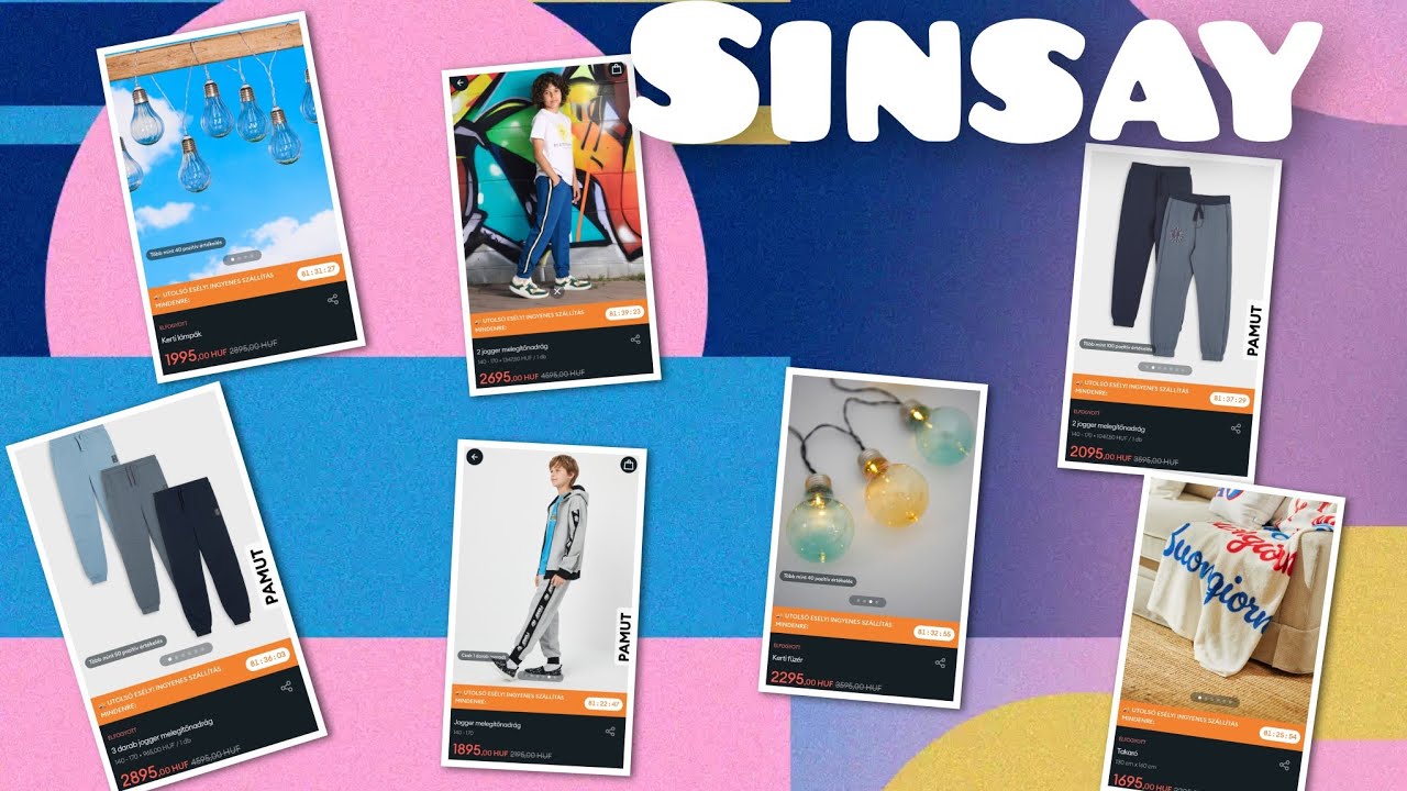 SINSAY unboxing 🔅 Huh mennyit vártam erre a rendelésre......🥴