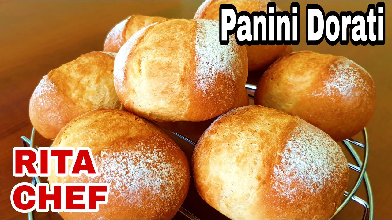 PANINI DORATI FATTI IN CASA⭐RITA CHEF | Non potrai più farne a meno.