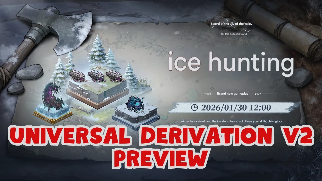 CN LUCCIAN ICE HUNTING MODE PREVIEW [SWORD OF CONVALLARIA]