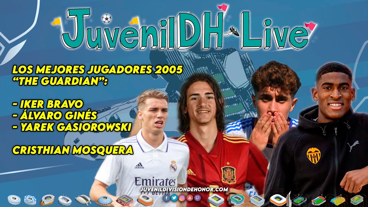 JuvenilDH Live #6 l The Guardian: Iker Bravo, Álvaro Ginés y Yarek Gasiorowski - Cristhian MosquerA