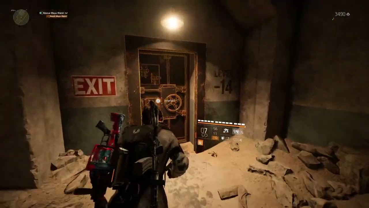 The Divison 2 - federal emergency bunker - SOLO HARD WR (5:36)