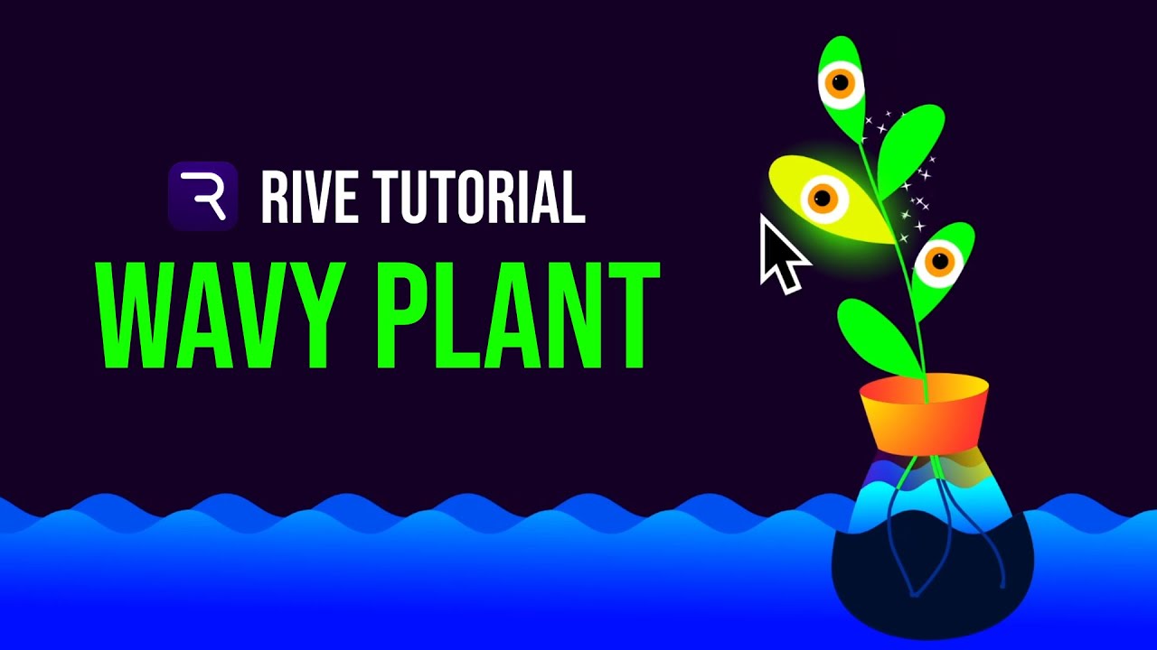 Rive — Волнистые растения | 1 часть | Интерактивное движение