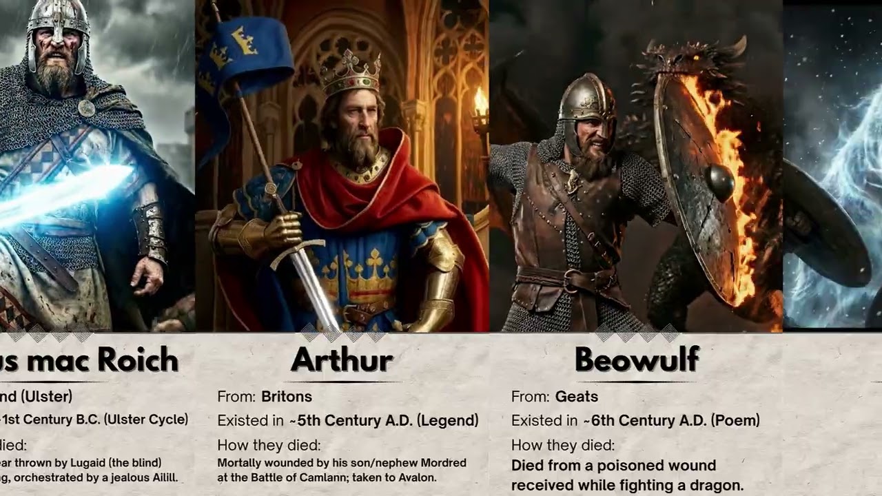 The Greatest Ancient Mythical Heroes and How They Fell | in Videos
