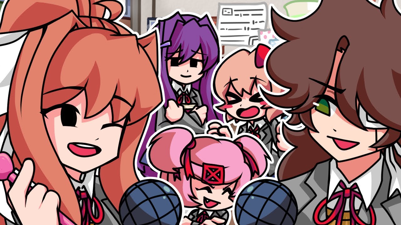 Checking out FNF: Doki Doki Takeover Plus! Update! (Friday Night Funkin'  mods)