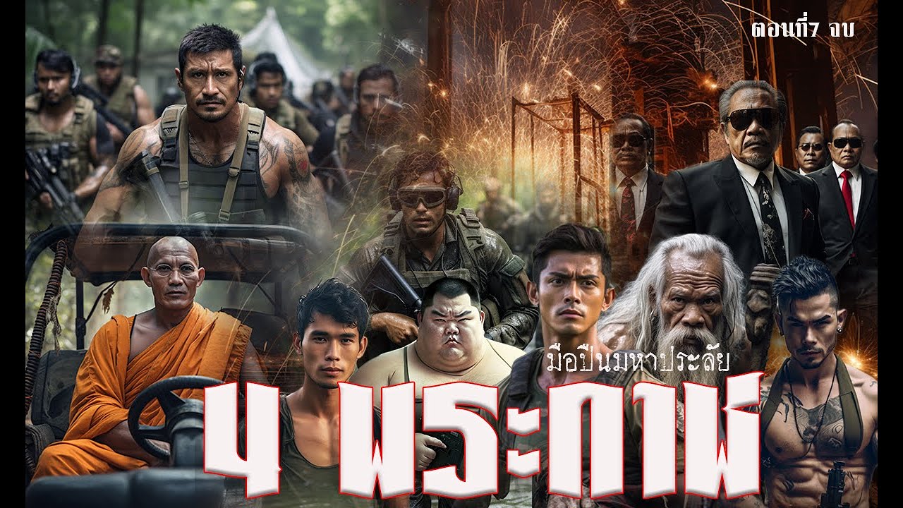 ตอนจบ 4 พระกาฬมือปืนมหาประลัย ประพันธ์โดย korn-sukorn