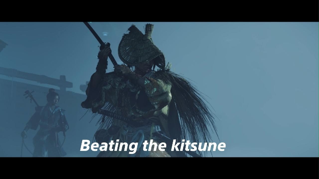 Beating the kitsune(Ghost of Yōtei)