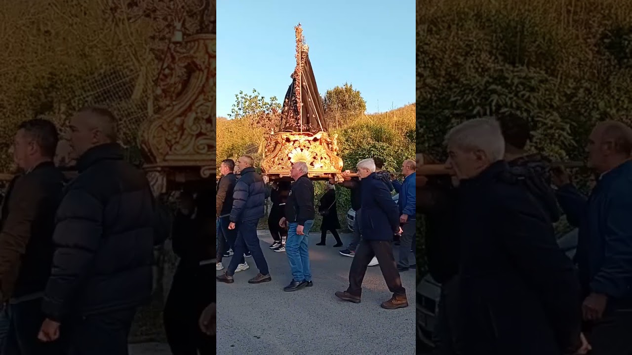 Processione madonna Addolorata  Spiano Mercato San Severino (SA)