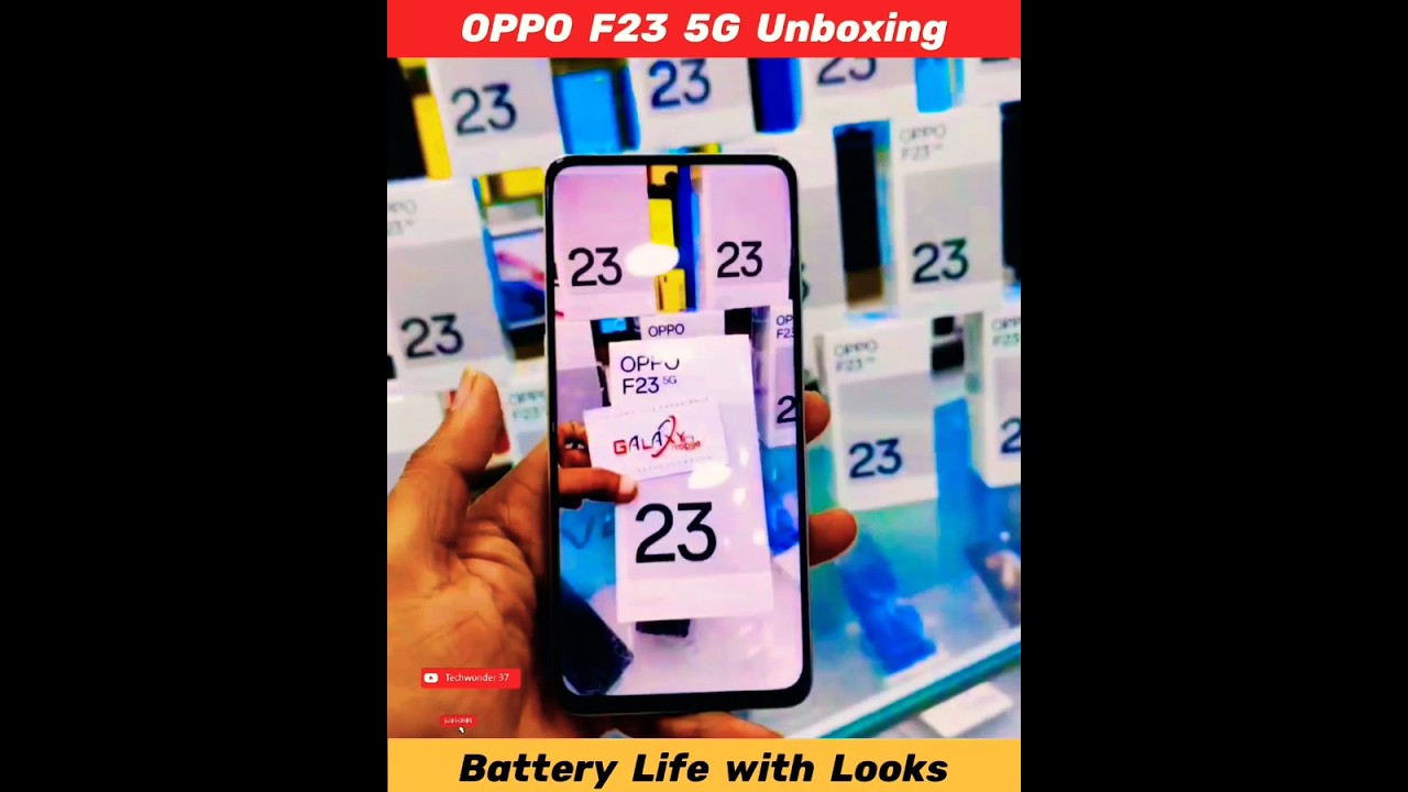 OPPO F23 5G Unboxing Short #shorts #youtubeshorts #oppof235g #mobileunboxing #viral
