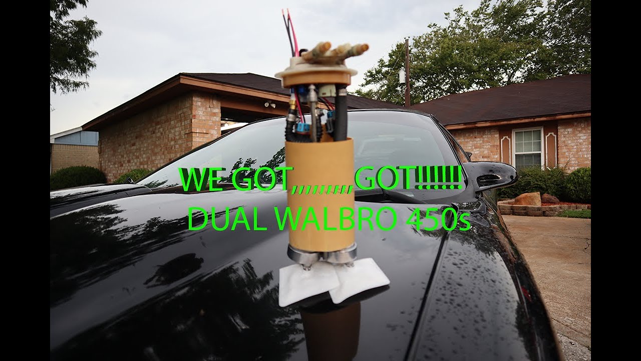 DUAL WALBRO 450s INSTALL IN A TRANS AM