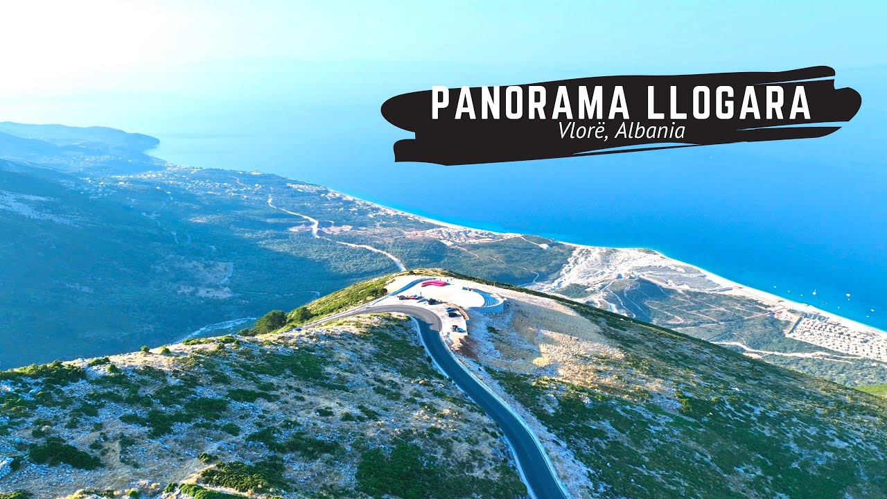 Panorama Llogara - 🇦🇱 Albania @MTravelVlog