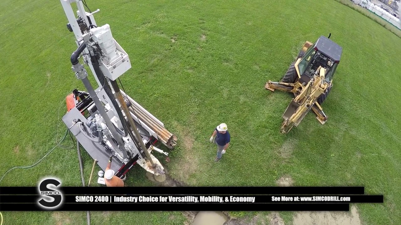 SIMCO 2400 Trailer Mount Drilling Rig Feature
