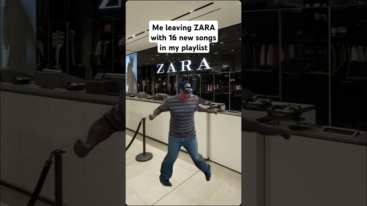Me Leaving ZARA... 👕🎶 #housemusic #edm #memes