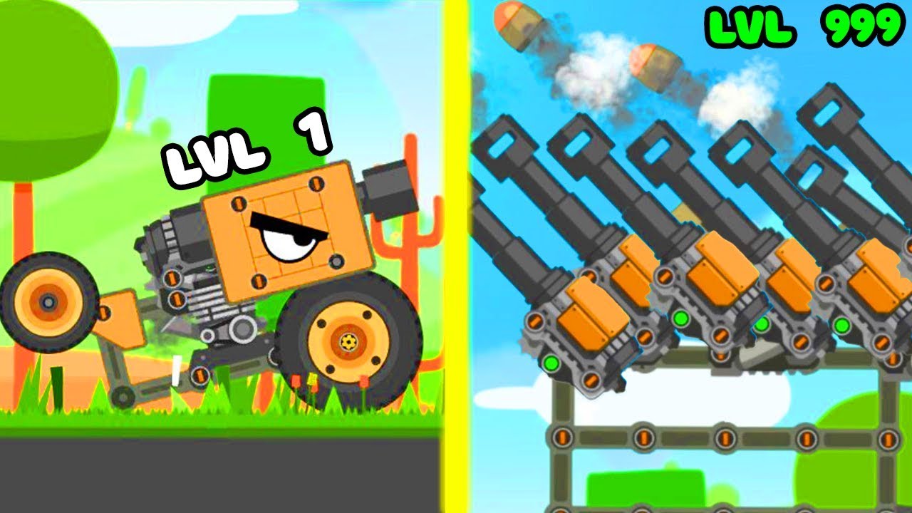 ЭВОЛЮЦИЯ ТАНКА ЧТОБЫ СОЗДАТЬ НЕПРОБИВАЕМЫЙ ТАНК В ИГРЕ SUPER TANK RUMBLE!