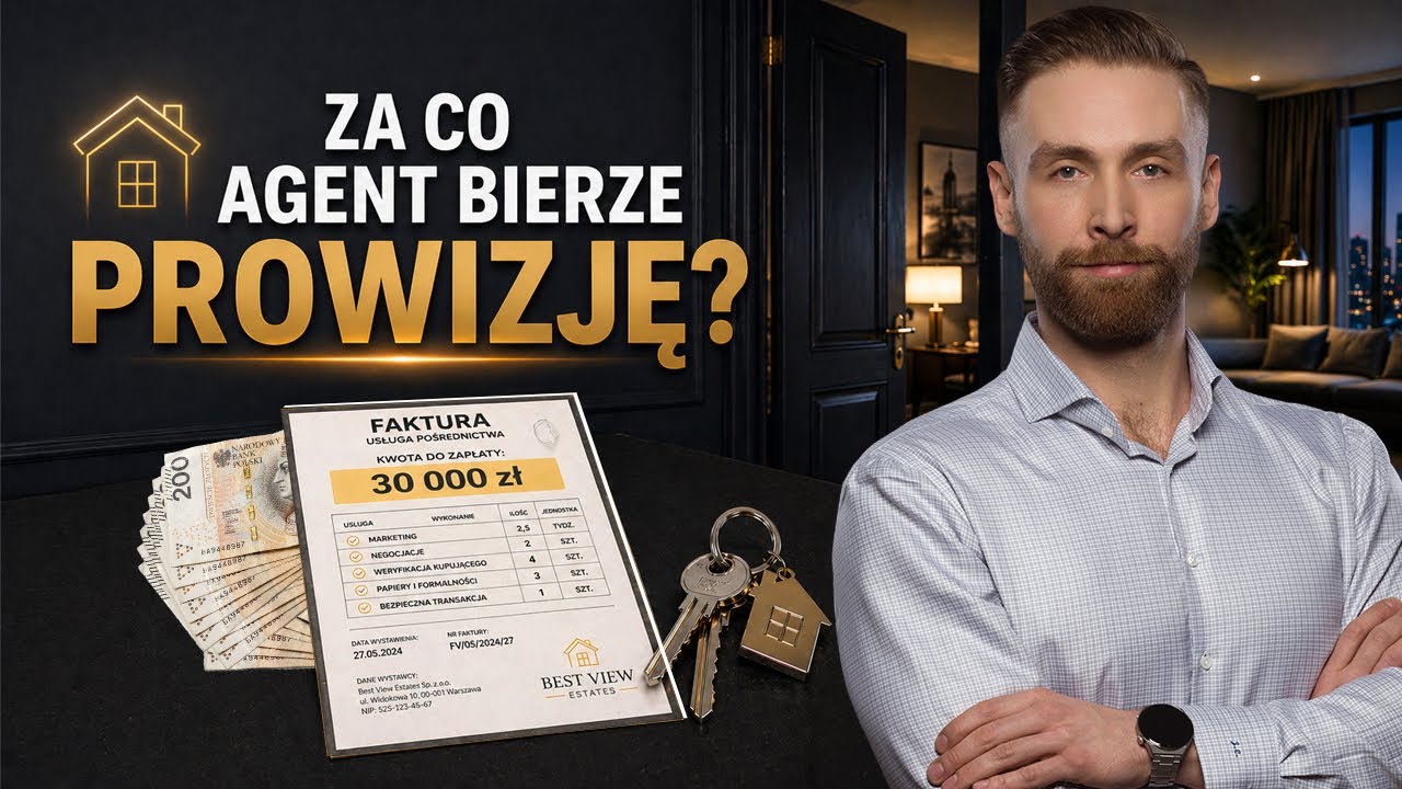 Za co tak naprawdę jest prowizja agenta nieruchomości?