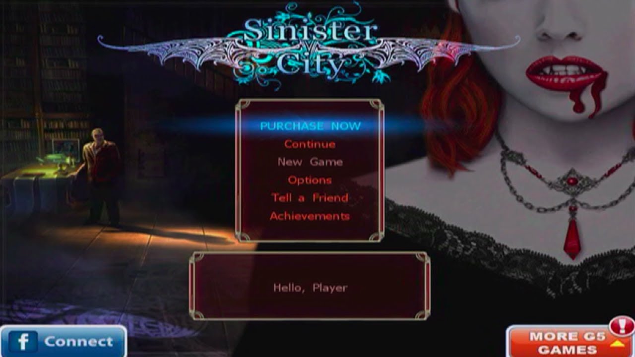 Sinister City: Vampire Adventure - HD Gameplay [iPad2/NewiPad]