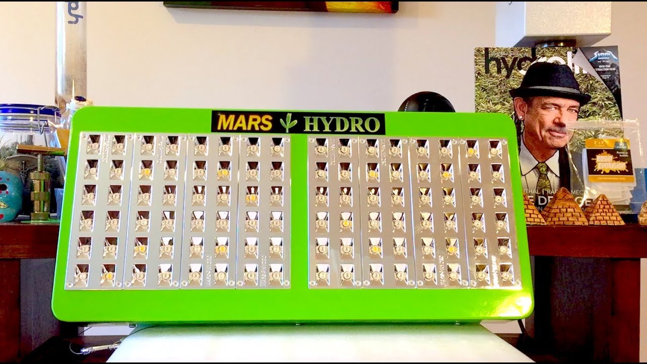 MarsHydro 480w Reflector Series LED Grow Light Review by GreenBox Grown