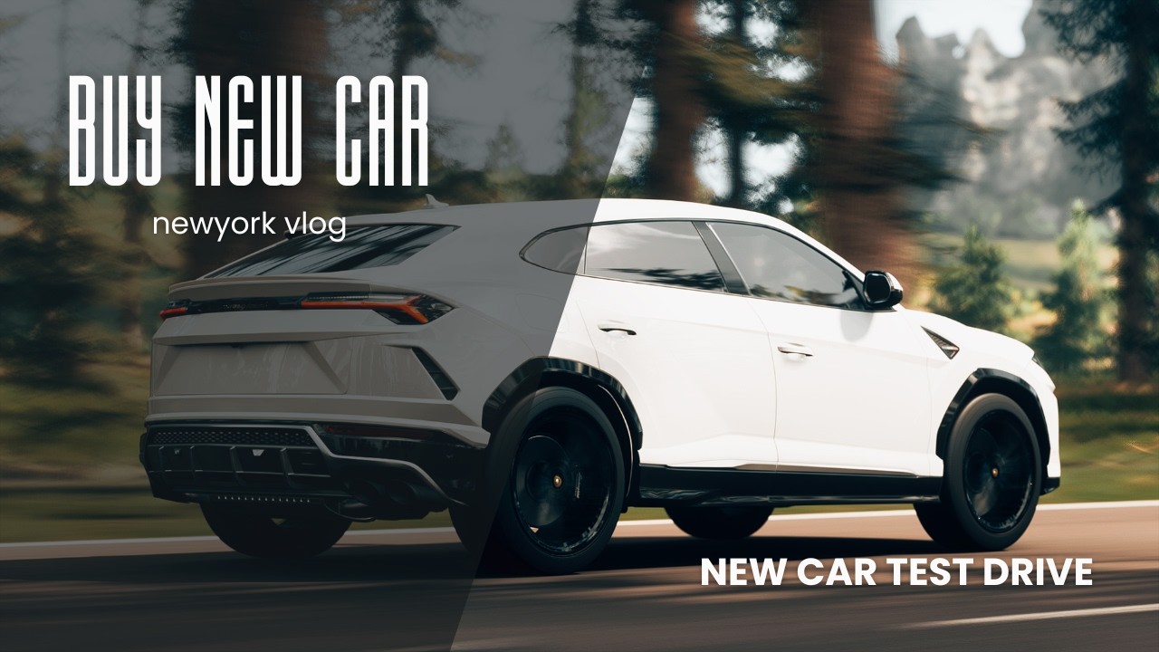 new car test drive   Buy New car | New York vlog
