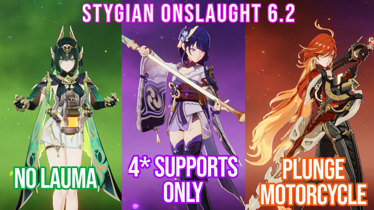 Stygian Onslaught 6.2 - Nefer, Raiden and Mavuika (Menacing)