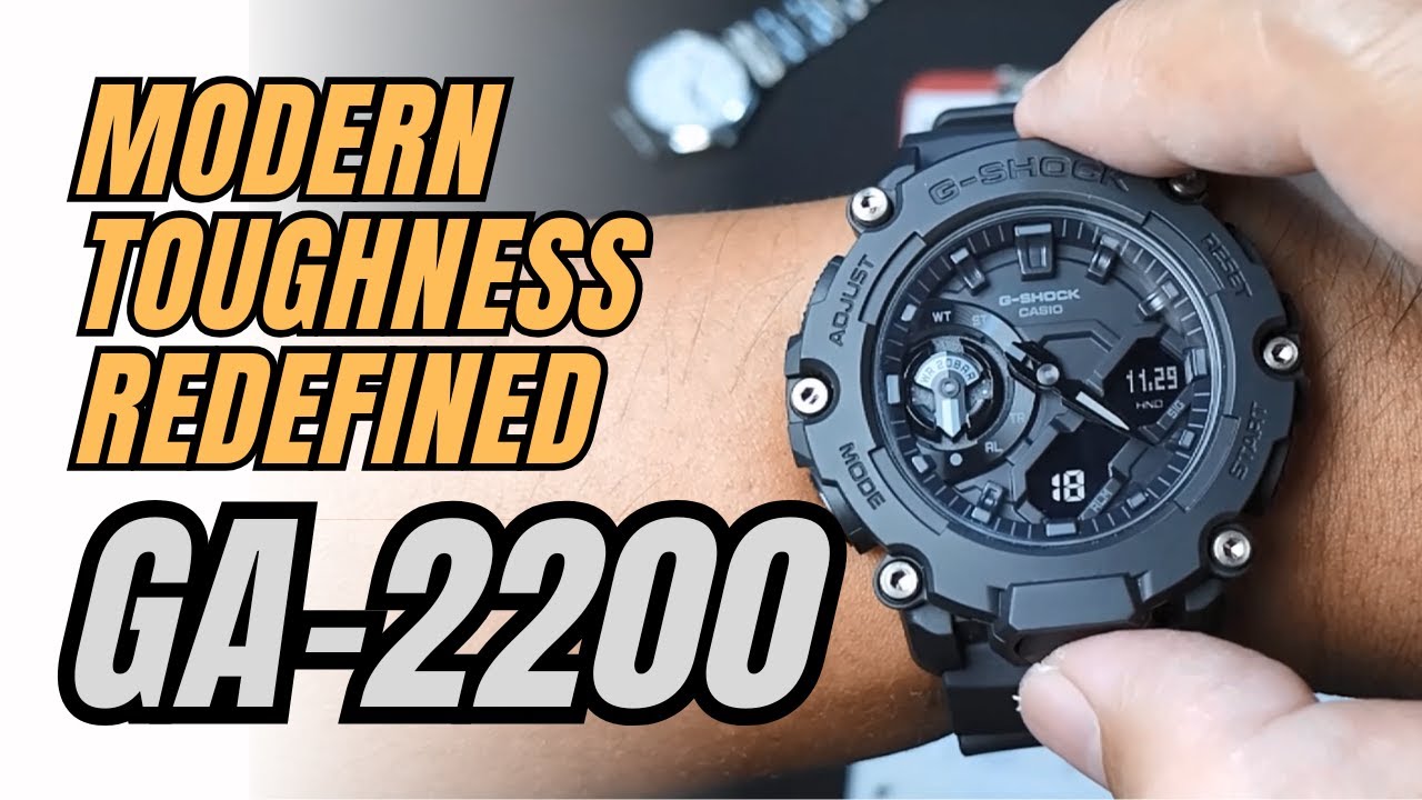 Casio G-Shock GA-2200 Review: You Might Like This More Than The CasiOak ( GA-2200BB-1A, GA2200)