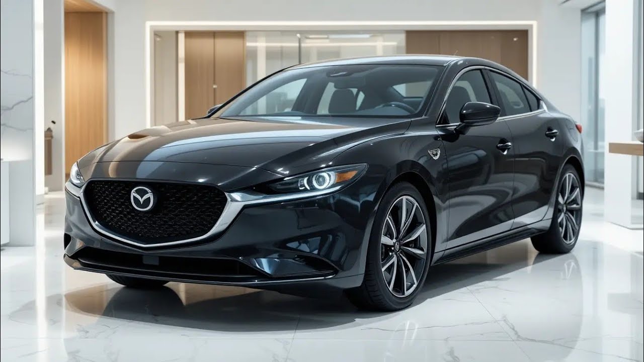 New Mazda EZ-6 Sport 2026 🔥 Luxury Black Electric Sedan | Interior & Exterior Tour
