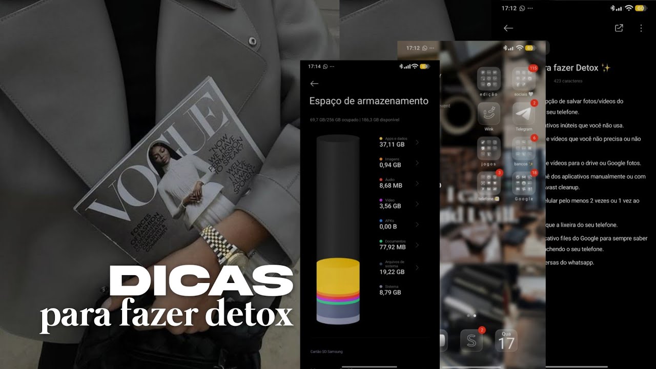 — dicas de detox para fazer no seu telefone 📱