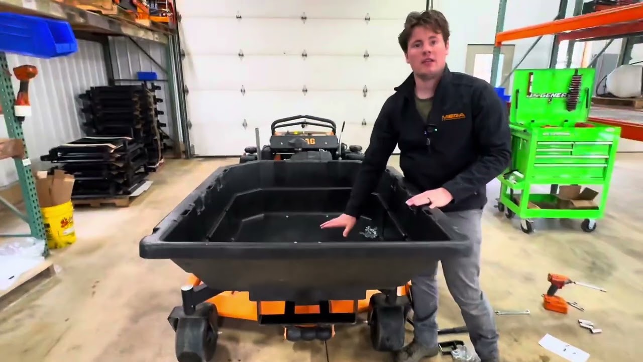 Mulch Dump Assembly For Scag ￼XL/V Ride 2