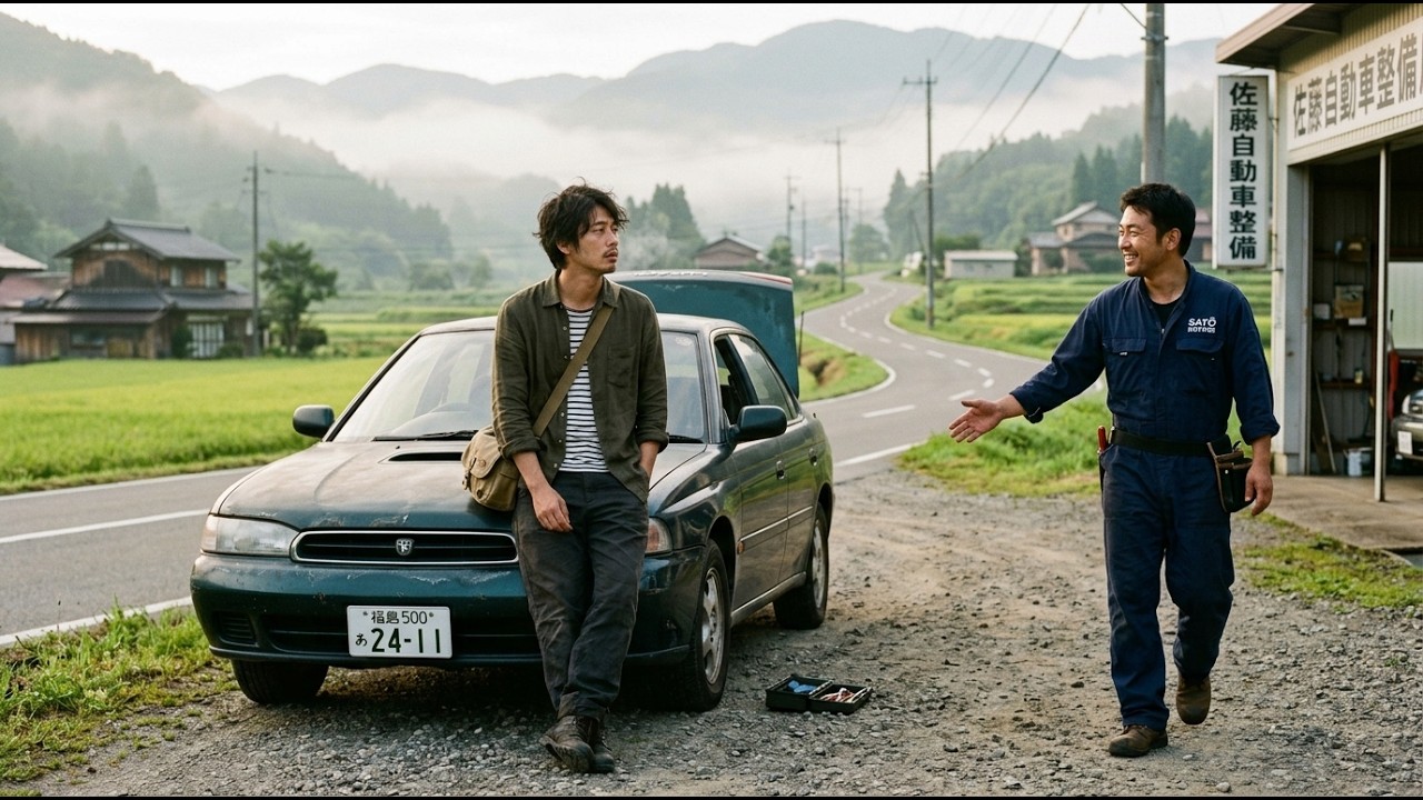 旅先で車が壊れた僕を助けた彼 ― 優しさに落ちてしまった