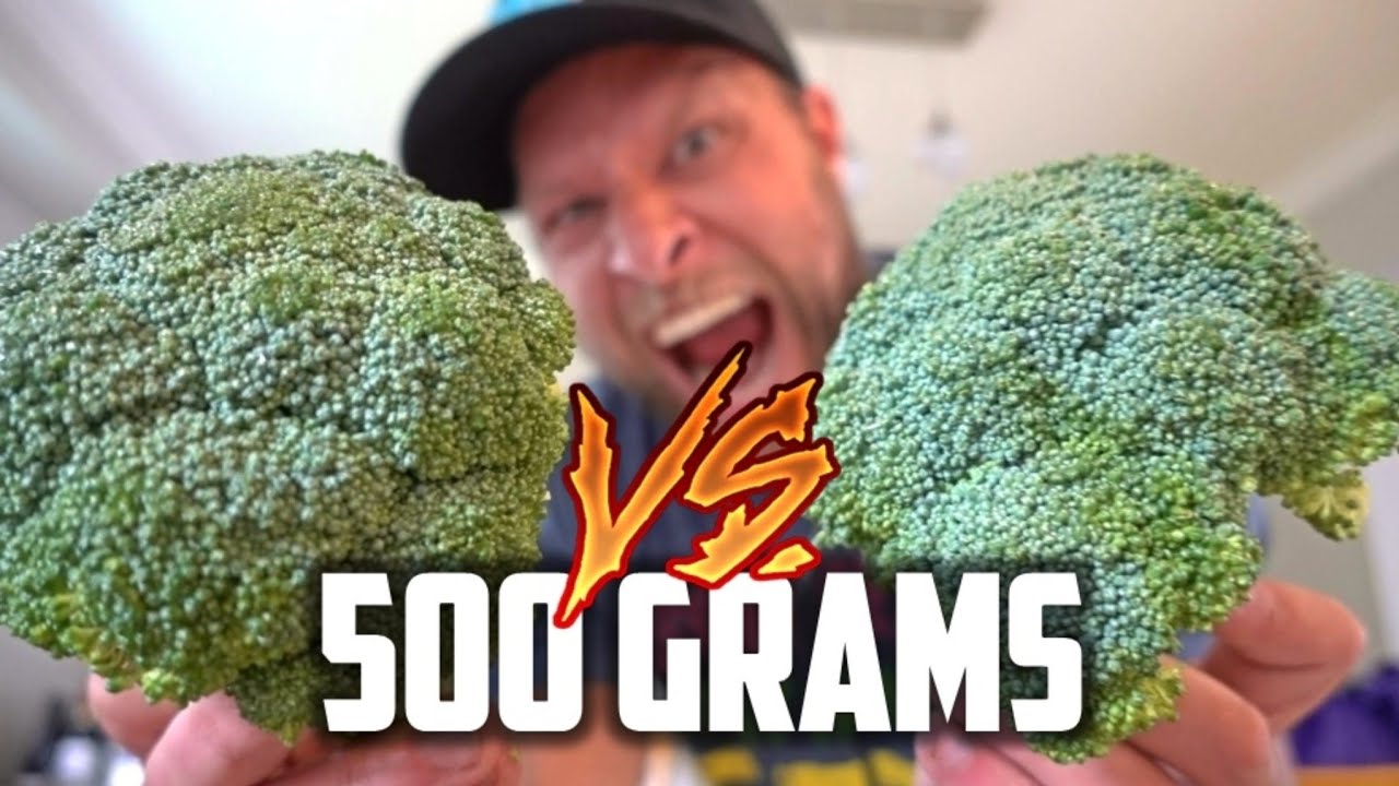 The RAW Broccoli Challenge (vs Matt Stonie)