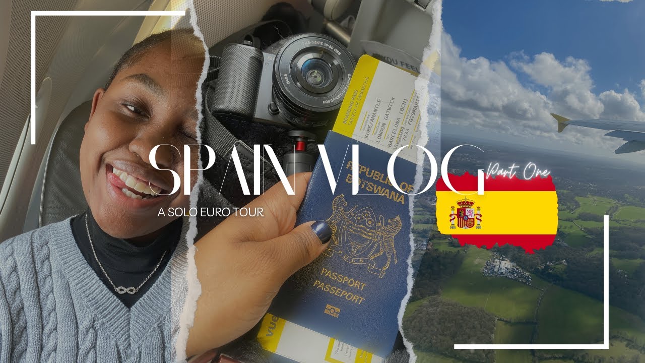 SOLO SPAIN VLOG🇪🇸:Cancelled Trains🚊,2 Hr Flight Delay✈️,Missing the Hotel Shuttle🚌