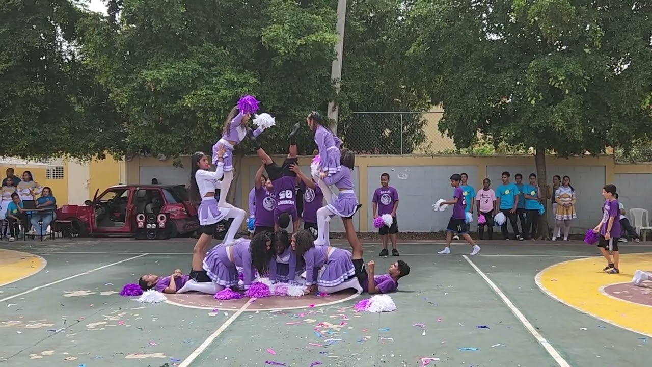 1roB gimnasia rítmica 2023-2024, ganador del segundo lugar, Escuela María Petronila Rodríguez...