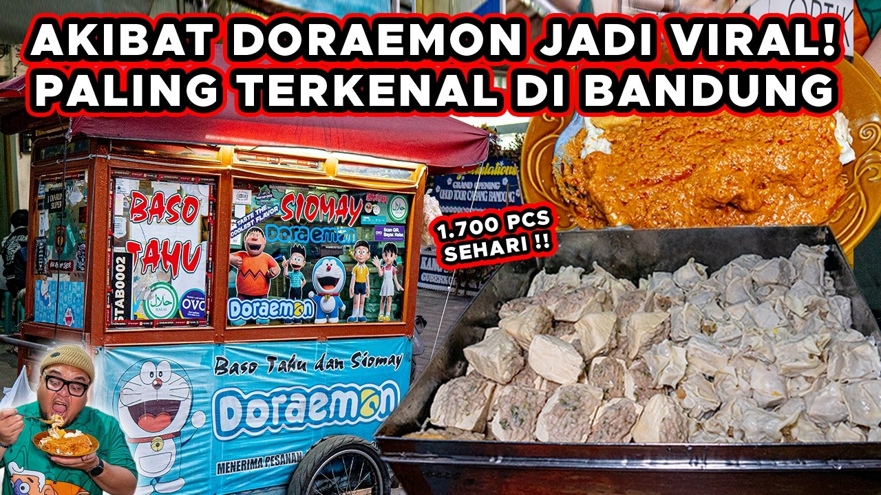 AKIBAT DORAEMON!! JADI VIRAL PALING TERKENAL DI BANDUNG LAKU RIBUAN..