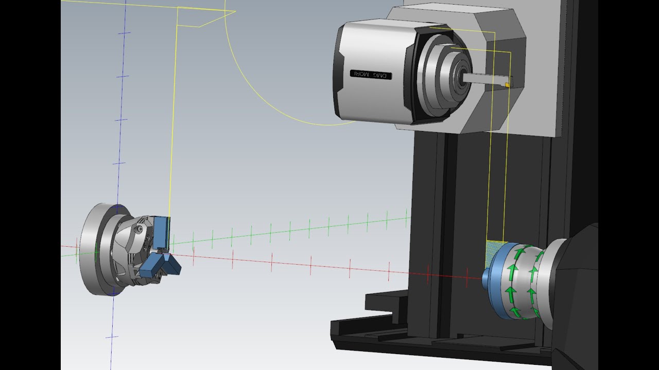 26.07.2025 - Mastercam - MillTurn - Обработка мягких челюстей